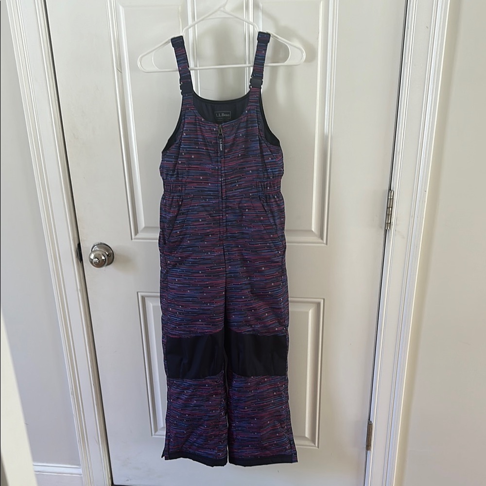 Colorful Striped Overalls